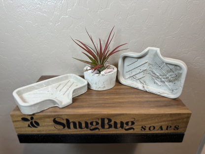 Concrete Soap Dishes